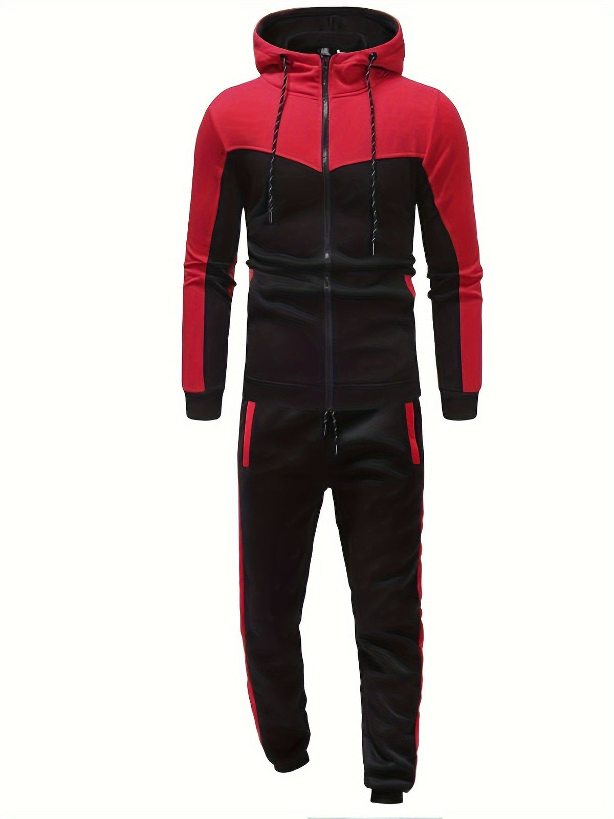 Herren Freizeit-Trainingsanzug Oversized Polyester-1