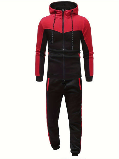 Herren Freizeit-Trainingsanzug Oversized Polyester-1