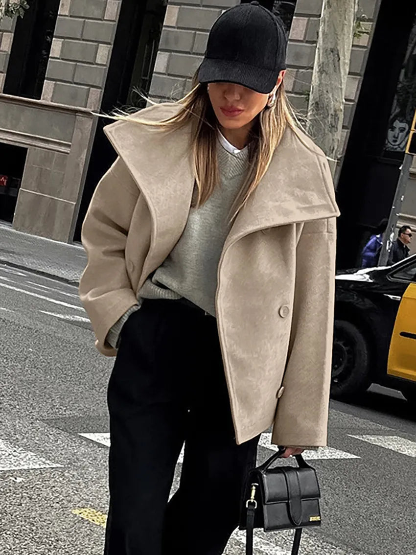 Damen-Jacke, langärmelig, elegant, hochwertige, Material-4