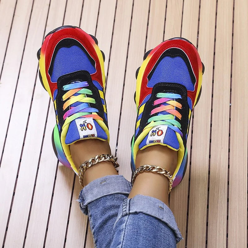 Damen Sneakers Orthopädisches Design Atmungsaktiv Synthetisch-1