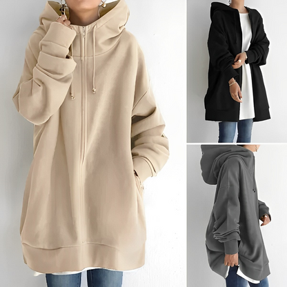 Damen-Hoodie aus weichem Material – lässige Passform mit Kapuze, perfekt für den Alltag und Ausflüge 5