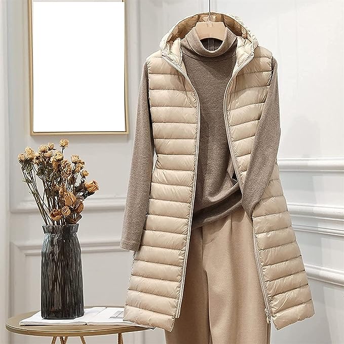 Damenjacke mit Kapuze Gepolstert Polyester im trendigen Design-1