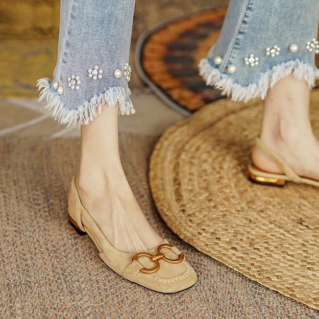 Damen-Sandalen, moderne synthetische Materialien für Alltag und Fest-3