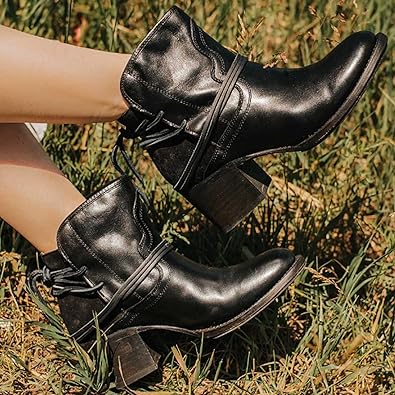 Damen-Stiefeletten aus Leder, elegant, komfortabel-2