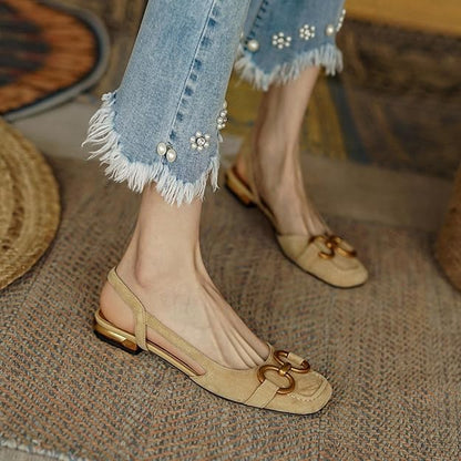 Damen-Sandalen, moderne synthetische Materialien für Alltag und Fest-1