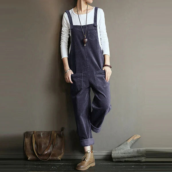 Variant image for Damen-Jumpsuit Lässiger Stil Lange Hose Hochwertiger Stoff-25