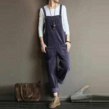 Variant image for Damen-Jumpsuit Lässiger Stil Lange Hose Hochwertiger Stoff-25