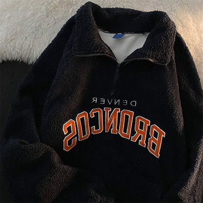 Variant image for Herrenjacke, Kaschmir, halber Reißverschluss, elegant, modernes Design-17