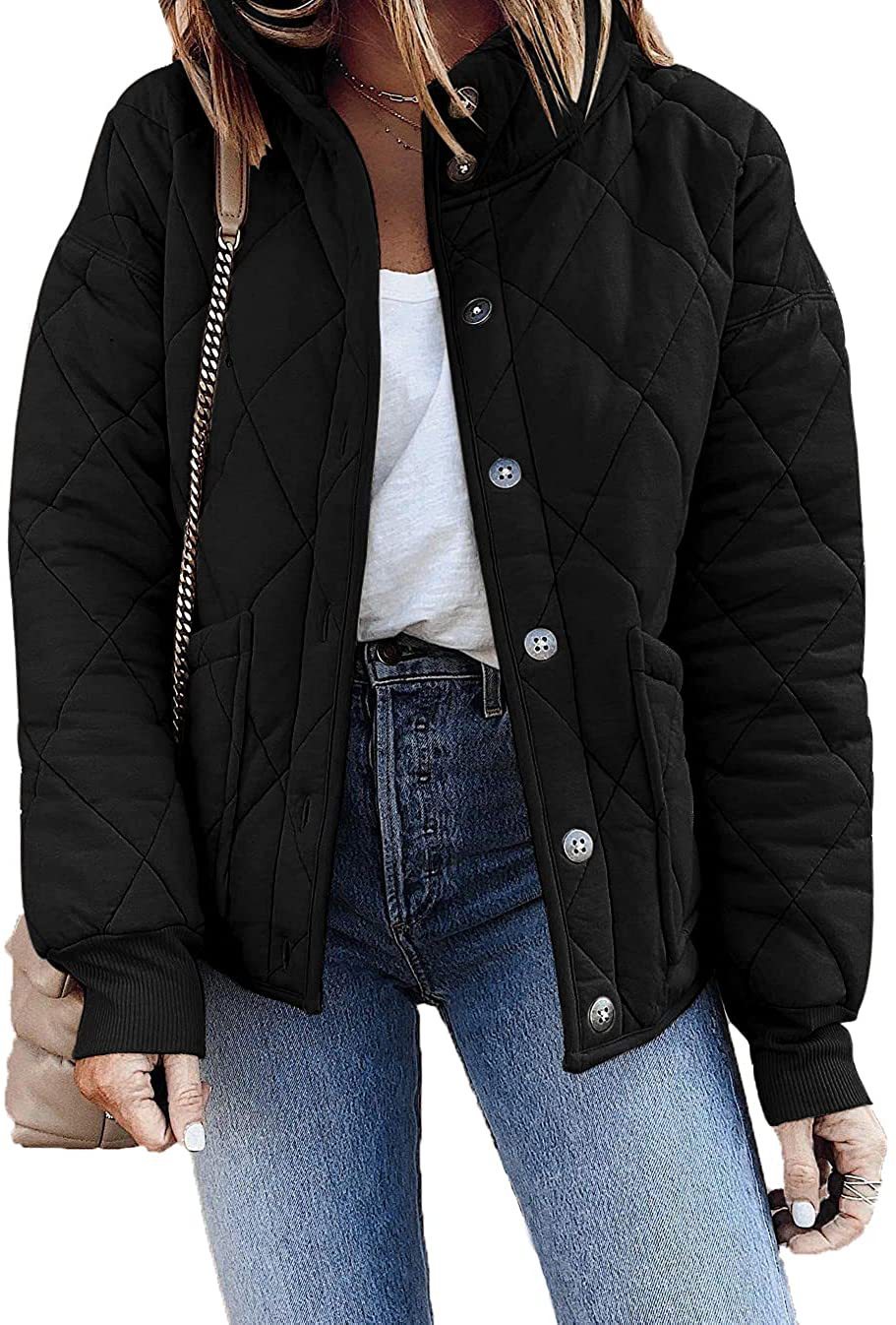 Damen-Jacke Lässige Passform Nachhaltiges Polyester-1