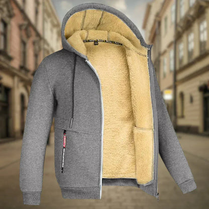 Variantenbild für Herren-Hoodie aus 100% Polyester-Fleece mit moderner, lässiger Passform-37