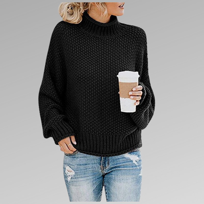 Variant image for Damen-Strickpullover, trendige Baumwolle, moderne Passform-15