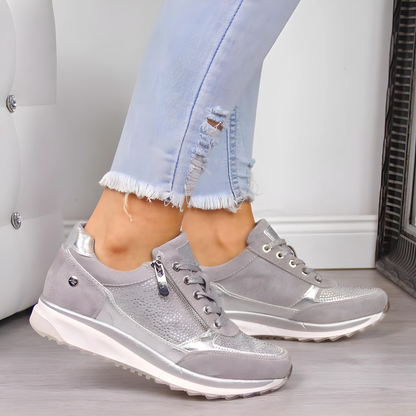 Damen-Sneakers, sportliches Design, leicht und bequem, hochwertige Materialien-1