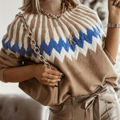 Damen Winterpullover Trendig Acryl Komfortabel-6