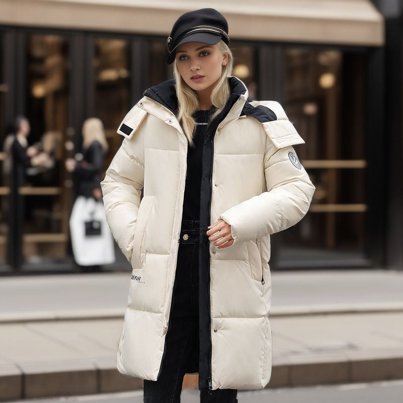 Damenjacke Kapuzenjacke Trendiges Design Polyester und Baumwolle 9