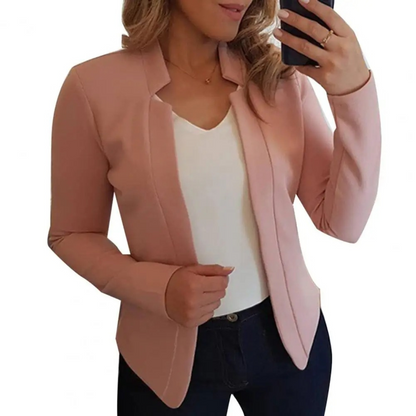 Variant image for Damen Blazer Tailliertes Polyester für Büroarbeit Elegantes Design-37