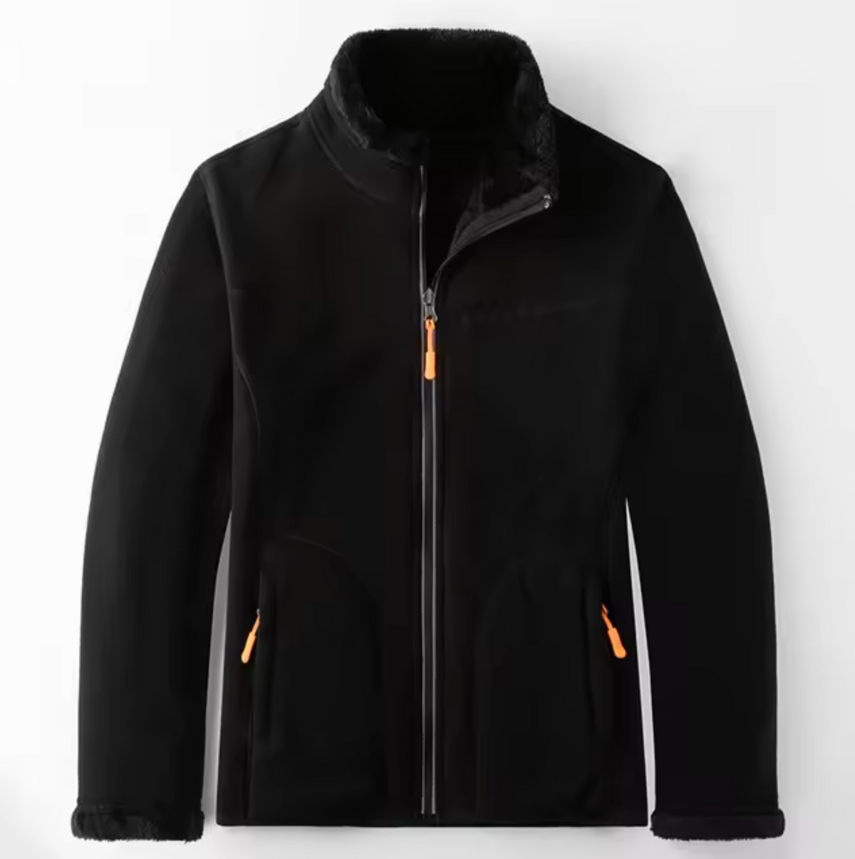 Damen-Fleecejacke, beidseitig, lässiger Schnitt, hochwertig, Fleece-2