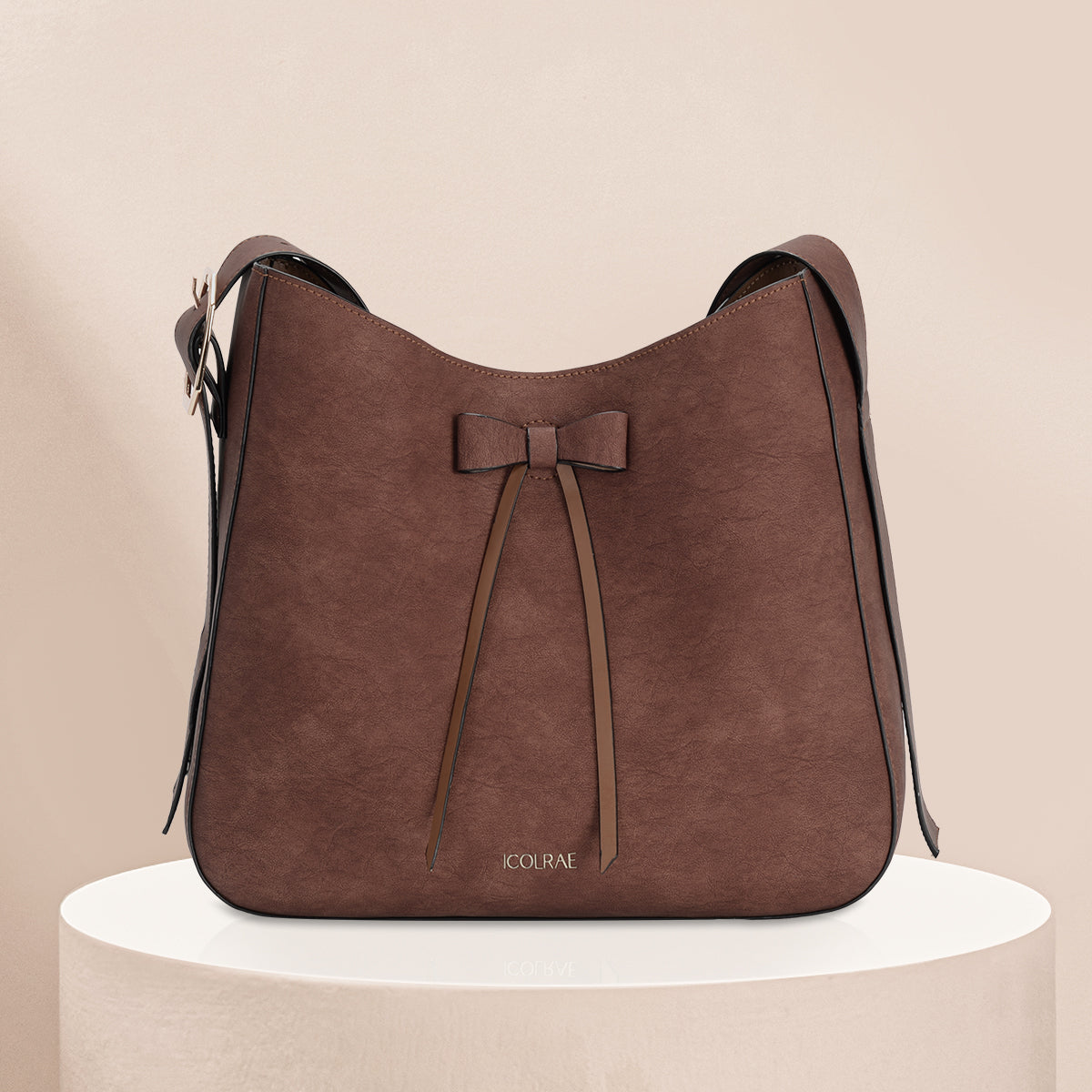 Damen-Bucket-Bag Casual PU-Leder Große Kapazität-5
