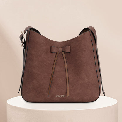 Damen-Bucket-Bag Casual PU-Leder Große Kapazität-5