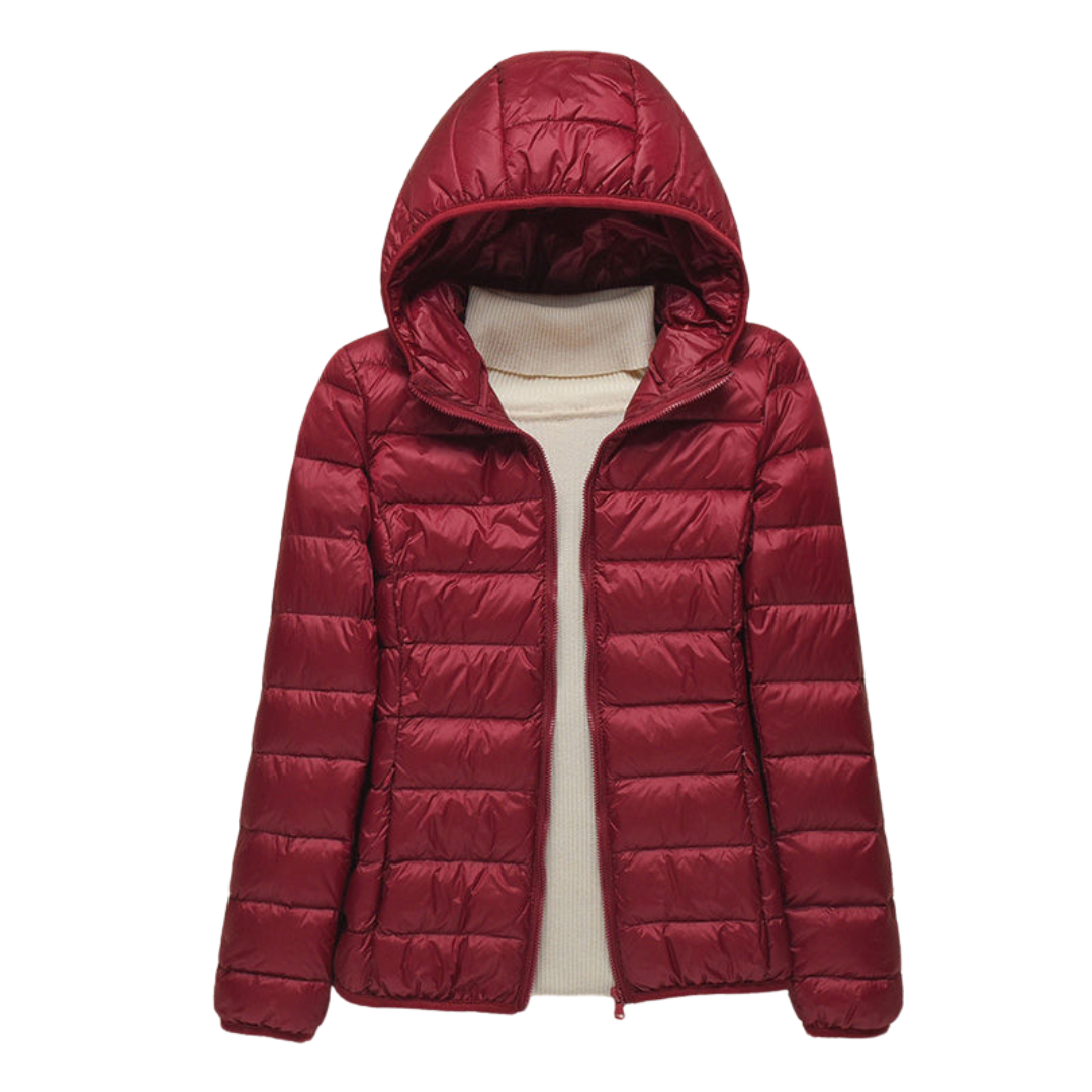 Damenjacke Herbst Leichtgewicht Polyester mit Taschen-4