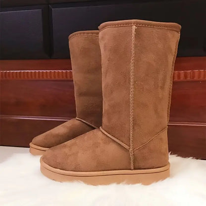 Damen Ankelstiefel Wasserfest Fleece-Gefüttert Synthetikleder-3