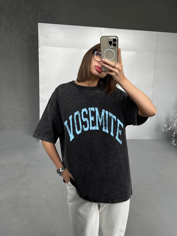 Variantenbild für Damen-Oversize-T-Shirt aus 100% Baumwolle-31