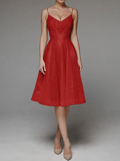 Variant image for Damen-ärmelloses Kleid, bestickt, leichter Stoff-43