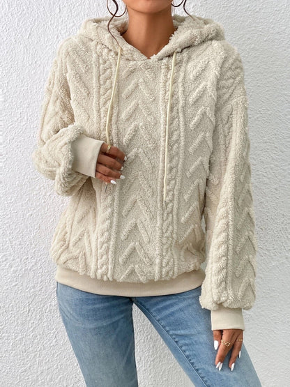 Damen-Hoodie, lässig, Design, weiche Stoffmischung-1