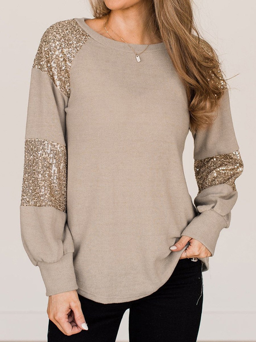 Damen Winterpullover Rundhalsausschnitt aus Polyester-2
