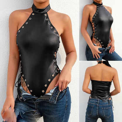 Damen-Minikleid, ärmellos, urban, Polyester, für elegante Damenkleider-1