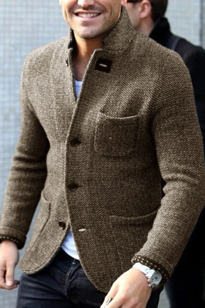 Variant image for Damenjacke Retro Cardigan Weicher Stoff-13