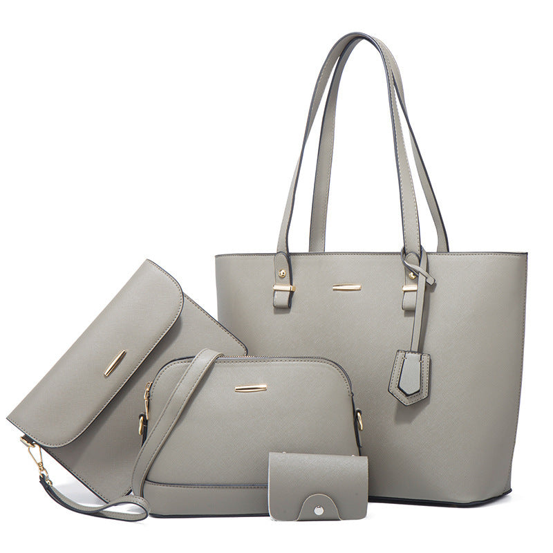Mama-Kind-Tasche Vierteilig Trendy PU Mittelgroß 5