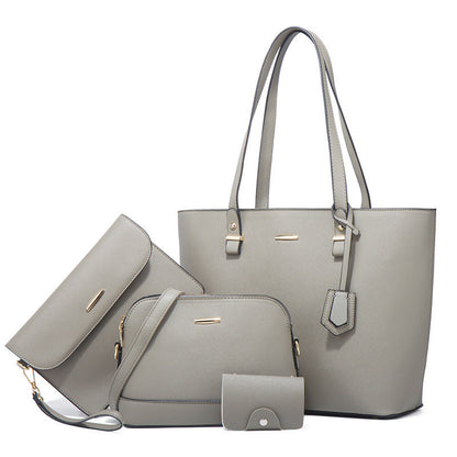 Mama-Kind-Tasche Vierteilig Trendy PU Mittelgroß 5