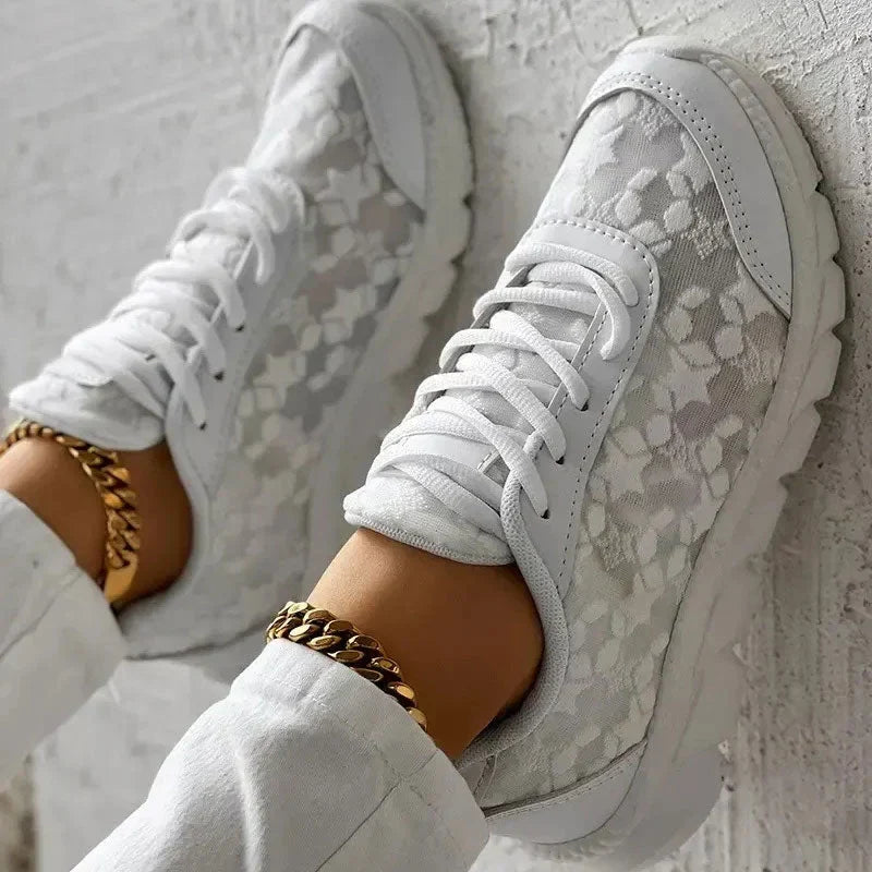Damen-Sneaker, Slip-On, Mesh, orthopädischer Halt 3