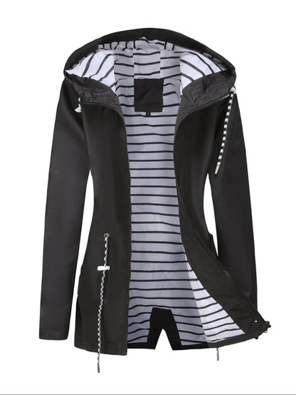 Herren Sommerjacke Sportliches Design Wasserdicht und Winddicht 1
