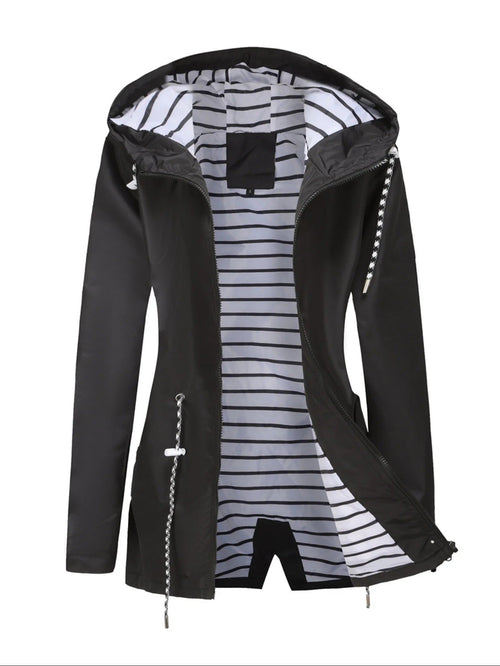 Herren Sommerjacke Sportliches Design Wasserdicht und Winddicht 1