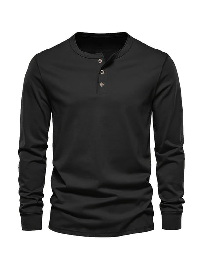 Langes Herren-Hemd, lässiger Stil, dehnbares Material-1