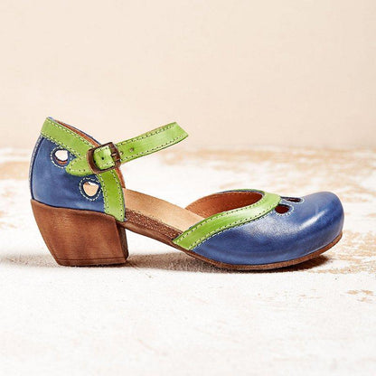 Damen-Schuhe, bequemes Leder, ergonomisches Design-3
