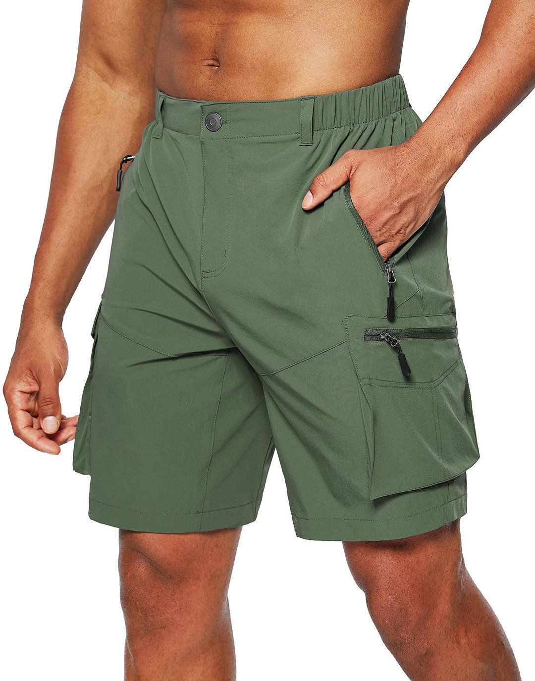 Herren Cargoshorts Multifunktionelles Design 100% Baumwolle 4