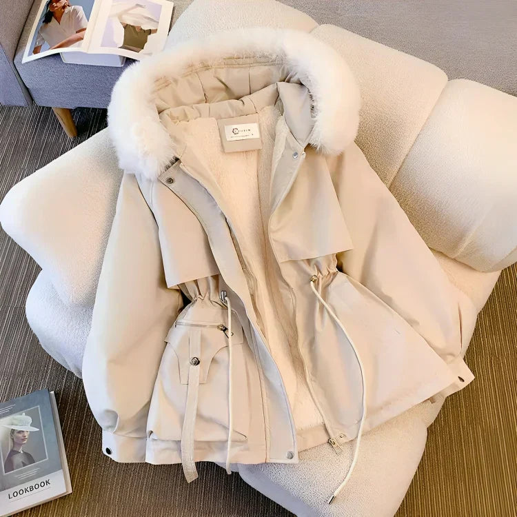 Variant image for Damen Winterparka Kunstfell Hochwertiges Material-1