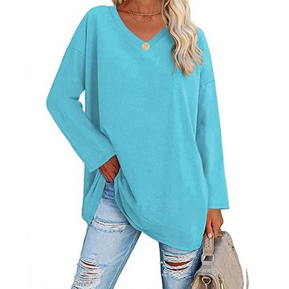 Damen-Strickpullover, lässiger weicher Stoff-6