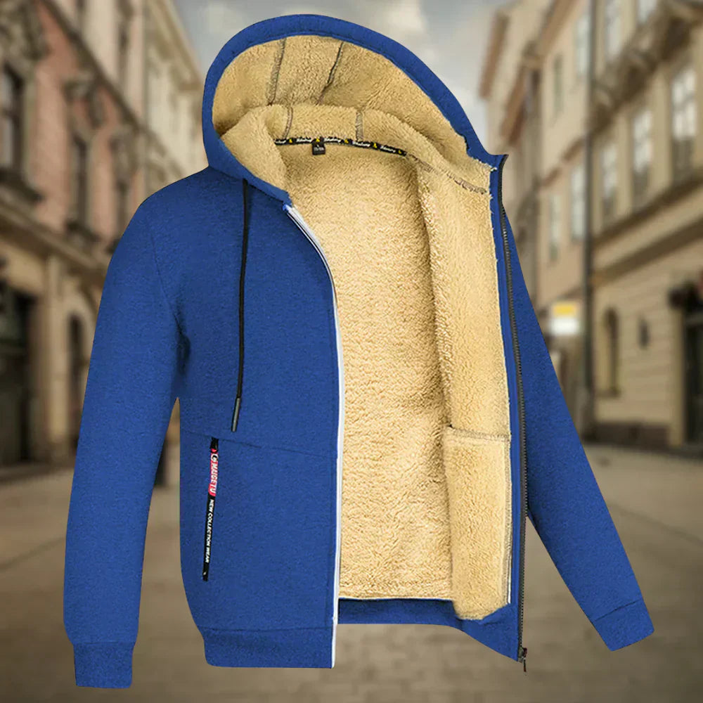 Variantenbild für Herren-Hoodie aus 100% Polyester-Fleece mit moderner, lässiger Passform-44