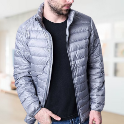 Superleichte Damenjacke mit klassischem Kragen aus Polyester für Herbst und Winter – leichte und bequeme Jacke für Damen 9