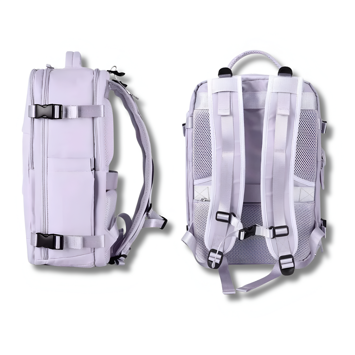 Unisex Rucksack mit großer Kapazität, USB-Ladeanschluss und ergonomischen Schultergurten 6