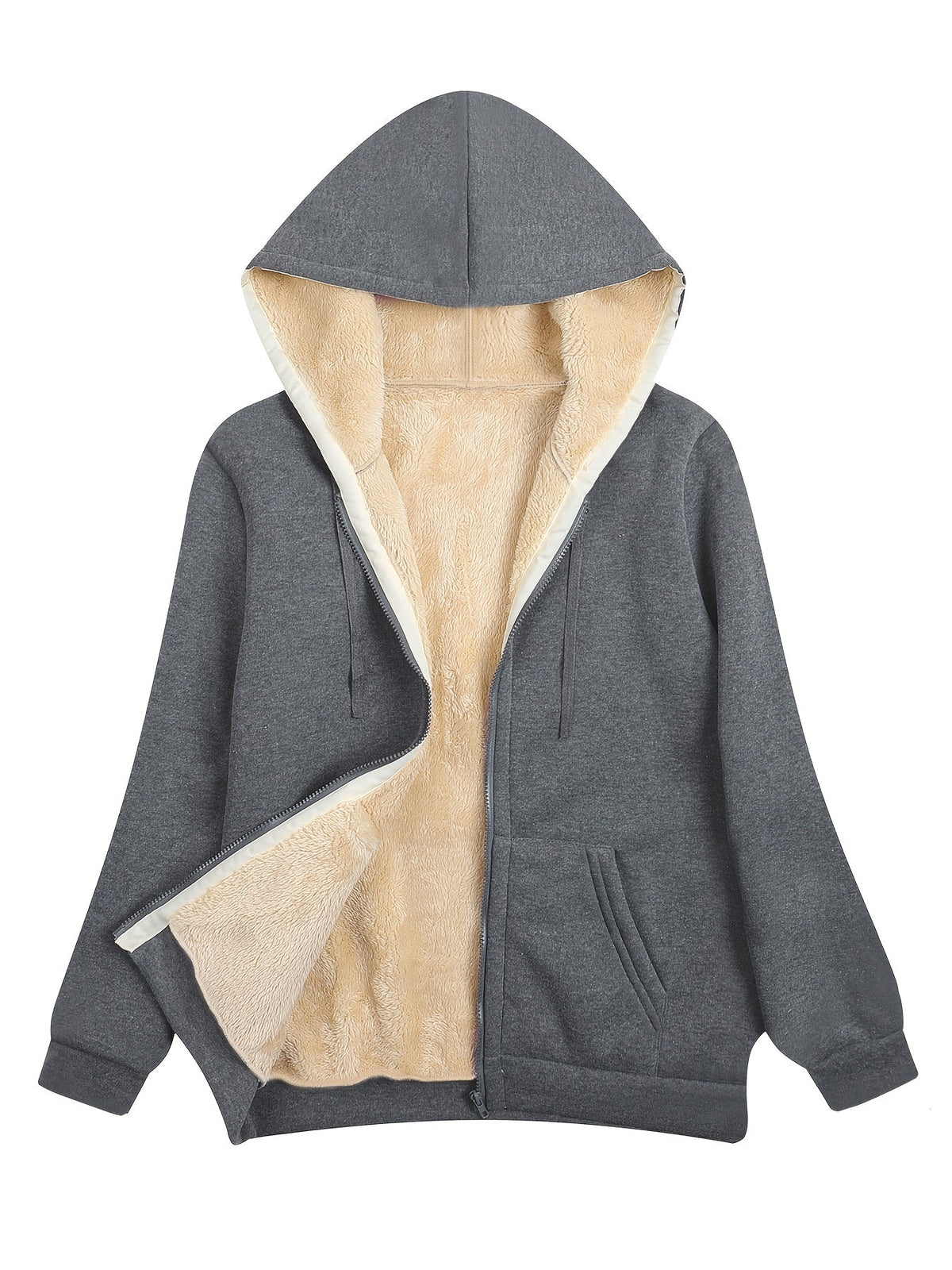 Schwarzer Herren-Hoodie mit Fleecefutter – Klassisches Design und weiches Fleece für eine bequeme Passform 5