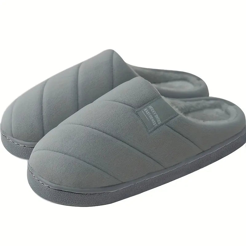Variant image for Unisex Pantoffeln aus weichem Plüsch mit rutschfester Sohle-1