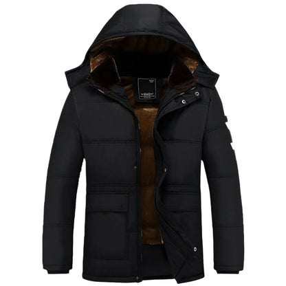 Damen Winterjacke Lang Isoliert Klassisches Design Polyester-4