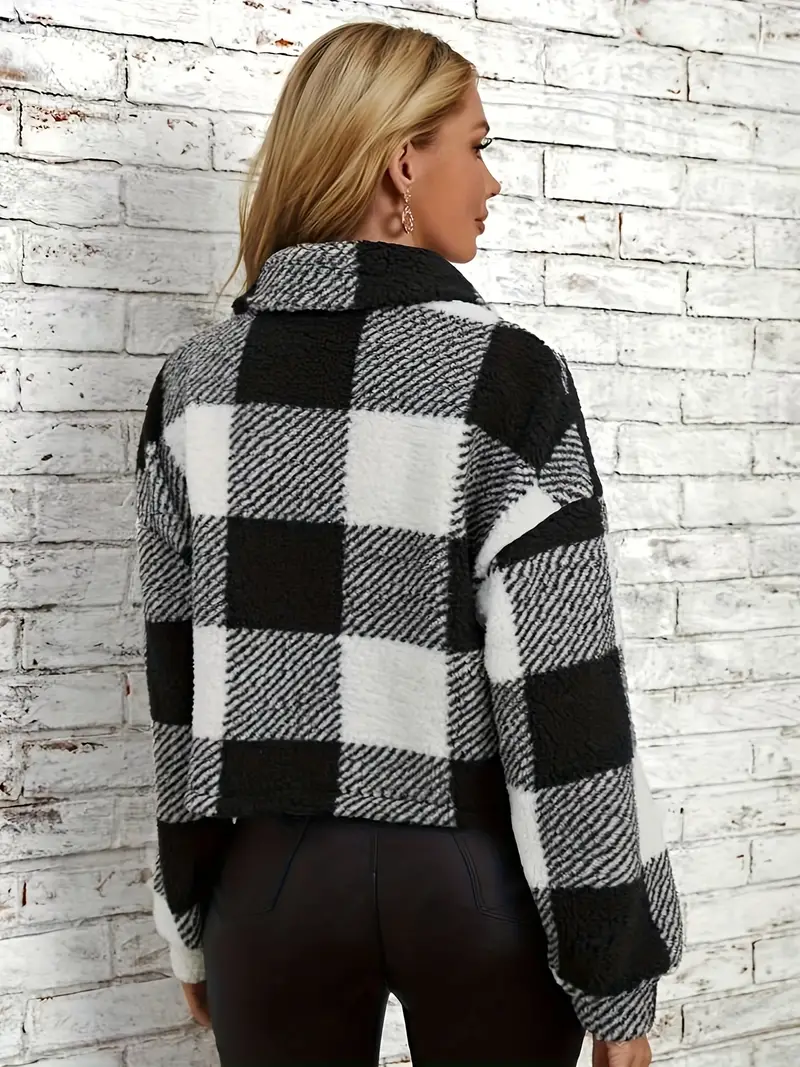 Damen Winterjacke Lässig Polyester Wasserabweisend-4