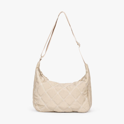 Variant image for Damen-Rucksack, gepolstert, Nylon und Baumwolle mit Rautenmuster-4