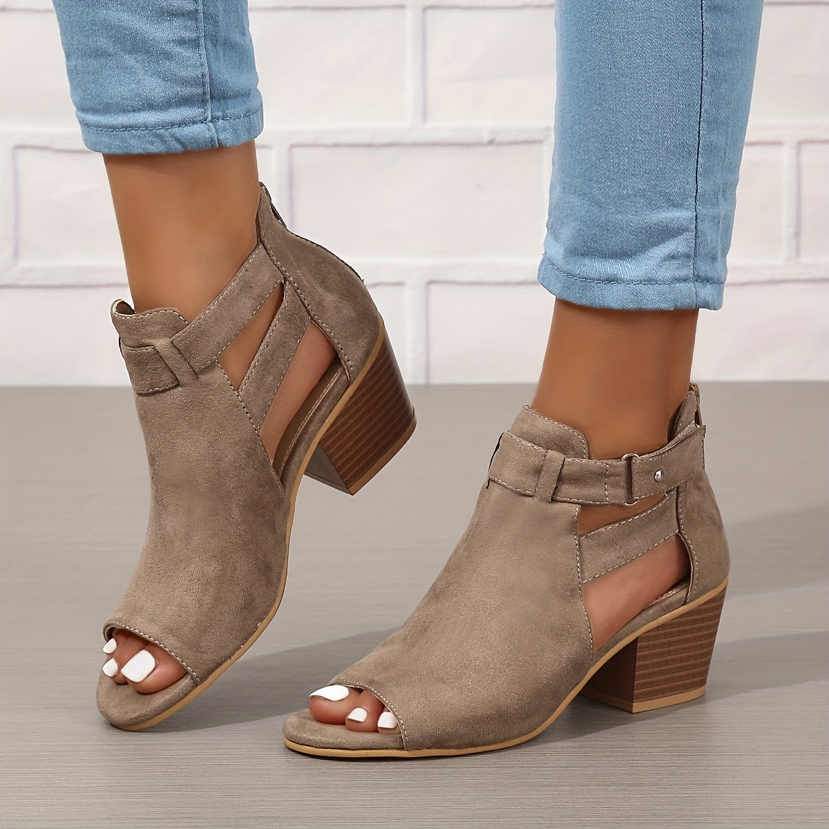 Variant image for Damen-Pumps Orthopädisch Stoff Eleganter Stil-10