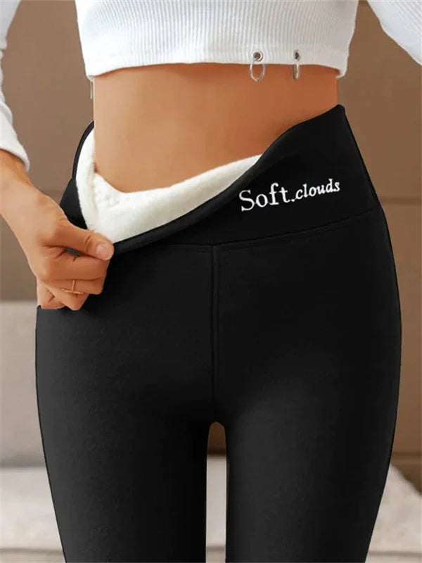 Variant image for Damen-Leggings, hohe Taille, Polyester und Baumwolle-13